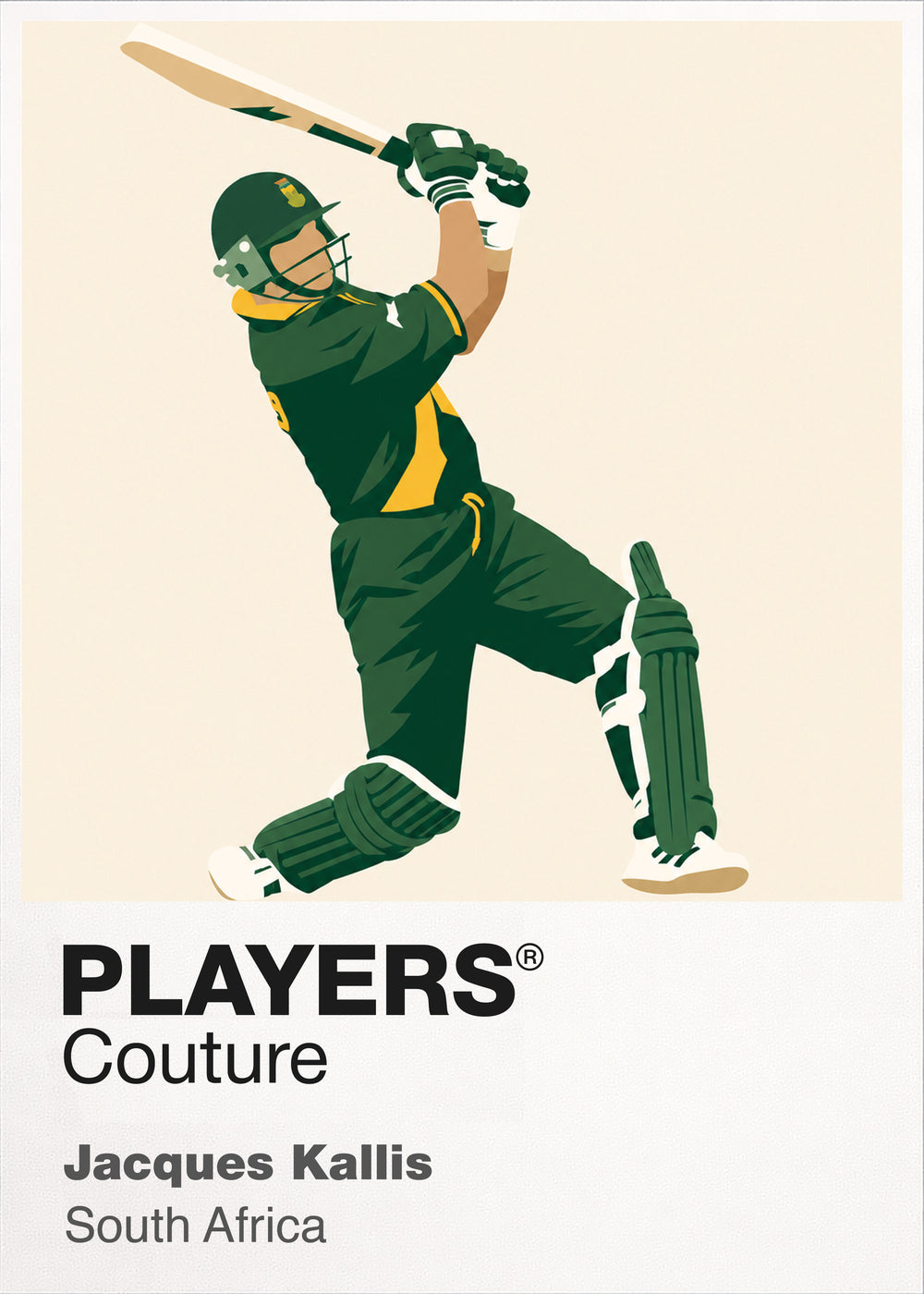 Jacques Kallis Cricket Icon Frame - Icon Design