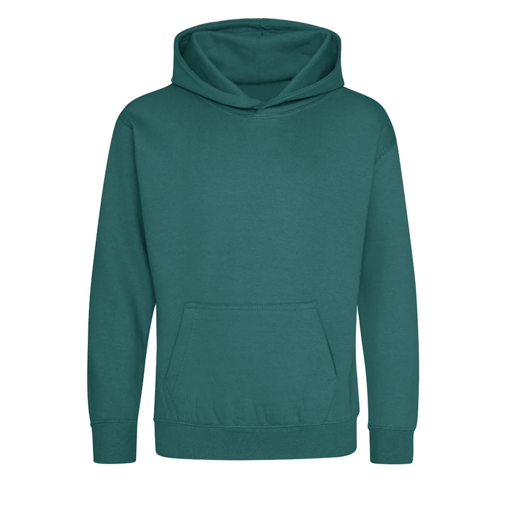 Custom Upload Your Own hoodie – green kids' hoodie featuring the Custom Upload Your Own Players Couture logo