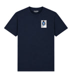 Jahmyr Gibbs Detroit Lions American Football Icon Frame Men's T-Shirt – navy