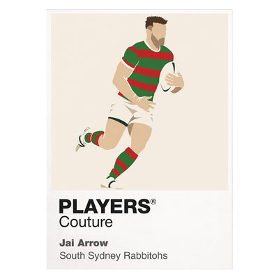 Jai Arrow South Sydney Rabbitohs Rugby League Icon Frame Men's T-Shirt