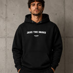 jake-the-snake name-print hoodie - black