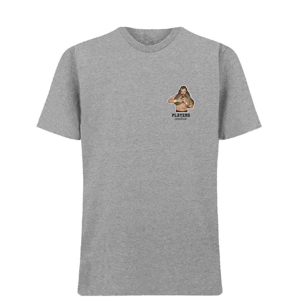 Jake The Snake Roberts t-shirt – black men's t-shirt featuring the Jake The Snake Roberts Players Couture logo