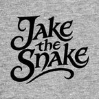 Jake The Snake Roberts Logo Men's Hoodie – grey close-up detail shot of the Jake The Snake Roberts Players Couture logo