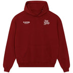 Jake The Snake Roberts hoodie – red men's hoodie featuring the Jake The Snake Roberts Players Couture logo