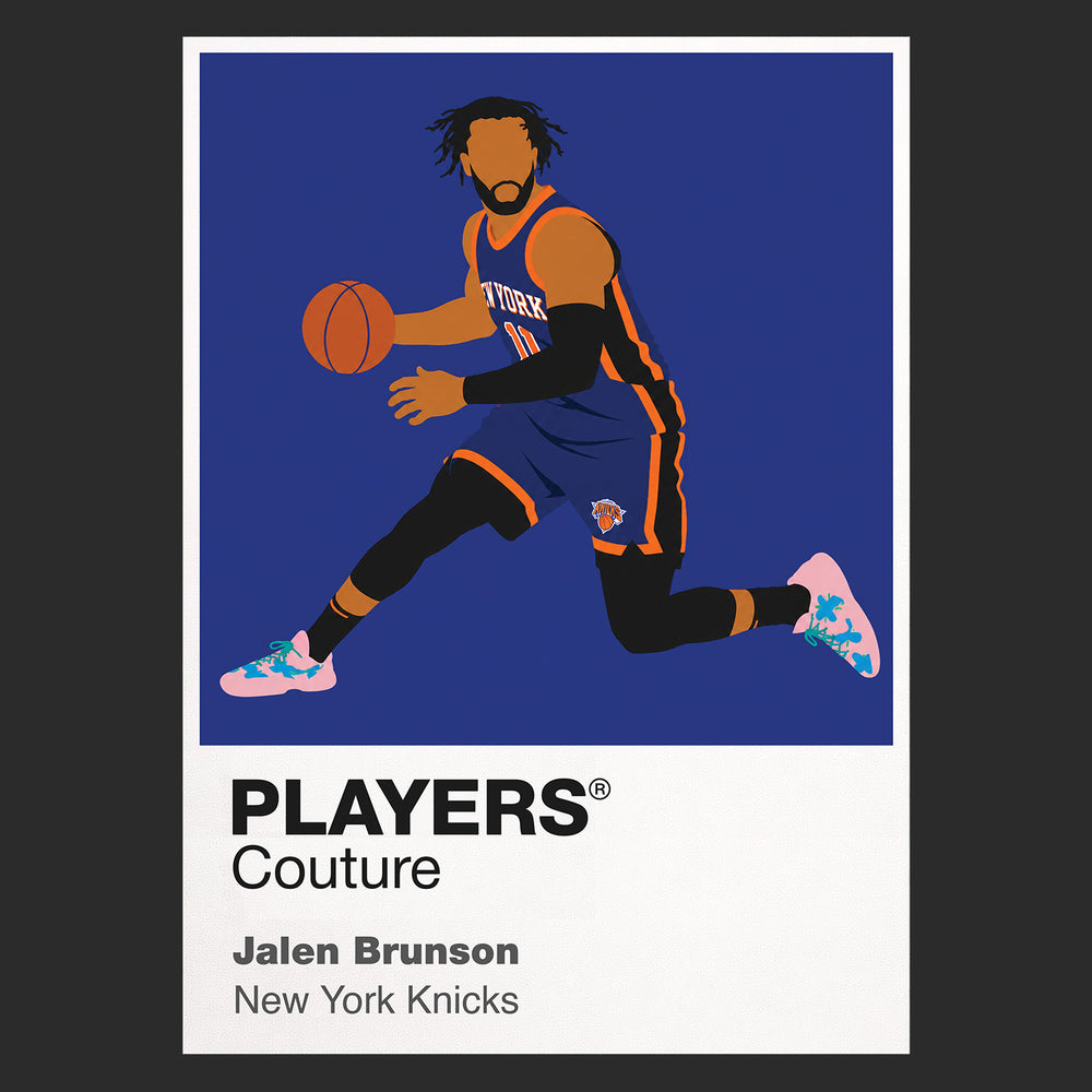 Jalen Brunson Knicks Basketball Icon Frame - Icon Design (View 9)