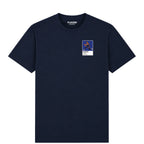 Jalen Brunson Knicks Basketball Icon Frame Men's T-Shirt - Navy