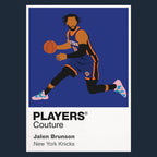 Jalen Brunson Knicks Basketball Icon Frame - Icon Design (View 8)