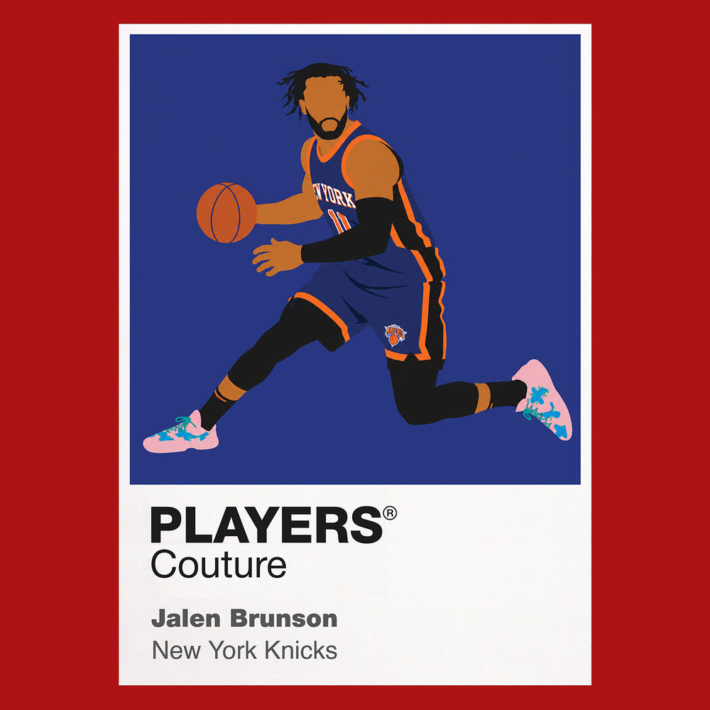 Jalen Brunson Knicks Basketball Icon Frame - Icon Design (View 10)