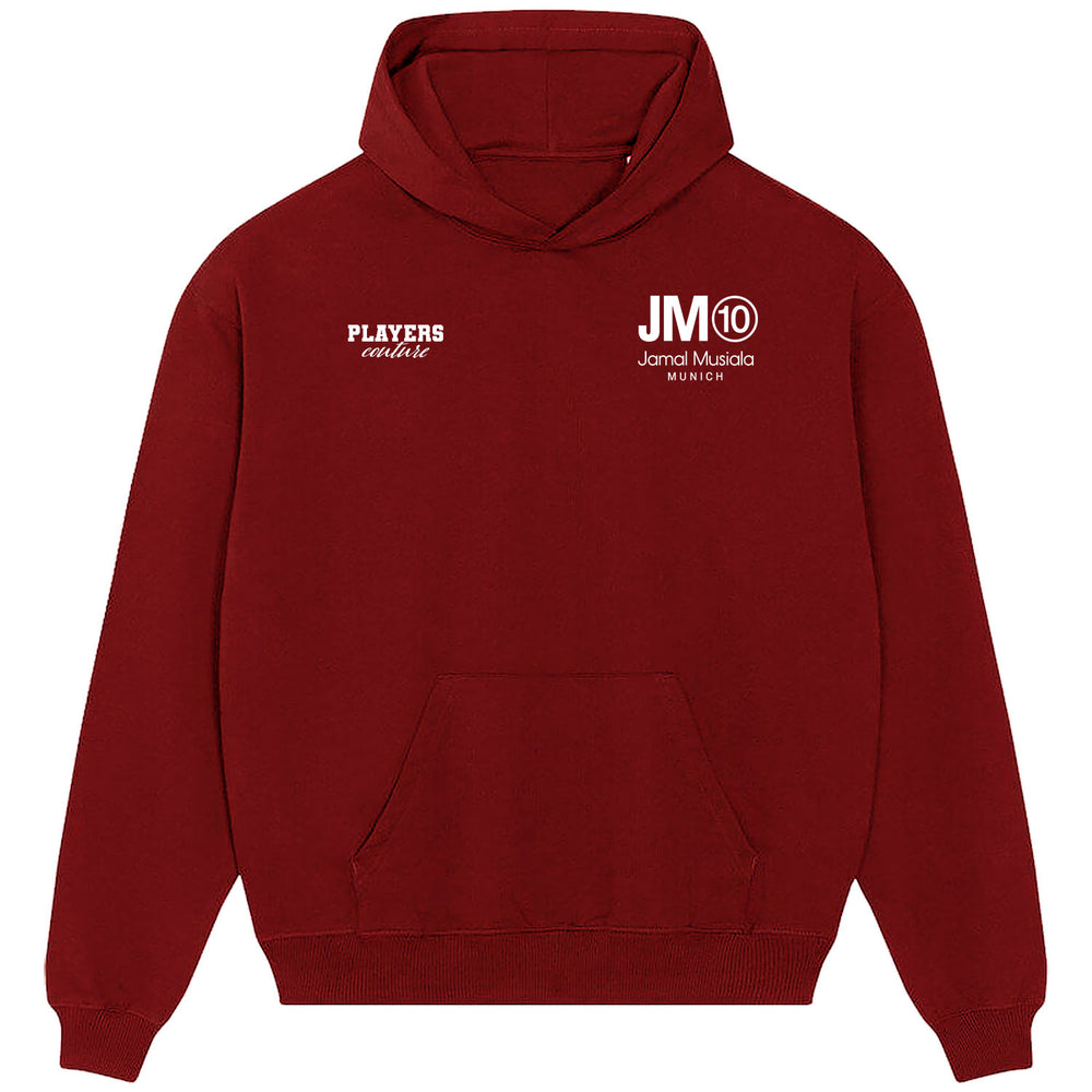 Jamal Musiala Logo Players Couture Men's Casual Hoodie Red