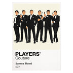 James Bond James Bond in dinner jacket within the gun-barrel circle Icon Frame artwork on white