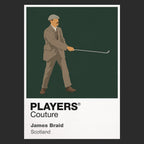 James Braid Golf Icon Frame Men's Polo Shirt