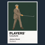 James Braid Golf Icon Frame Men's Polo Shirt