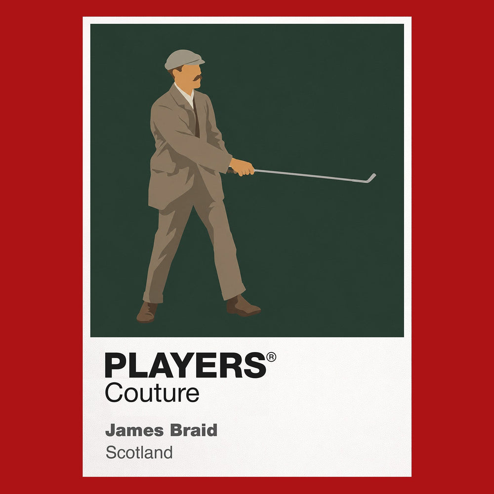 James Braid Golf Icon Frame Men's Polo Shirt