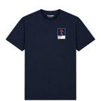 James Harden Clippers Basketball Icon Frame Men's T-Shirt - Navy