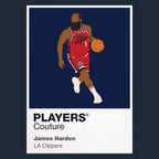 James Harden Clippers Basketball Icon Frame - Icon Design