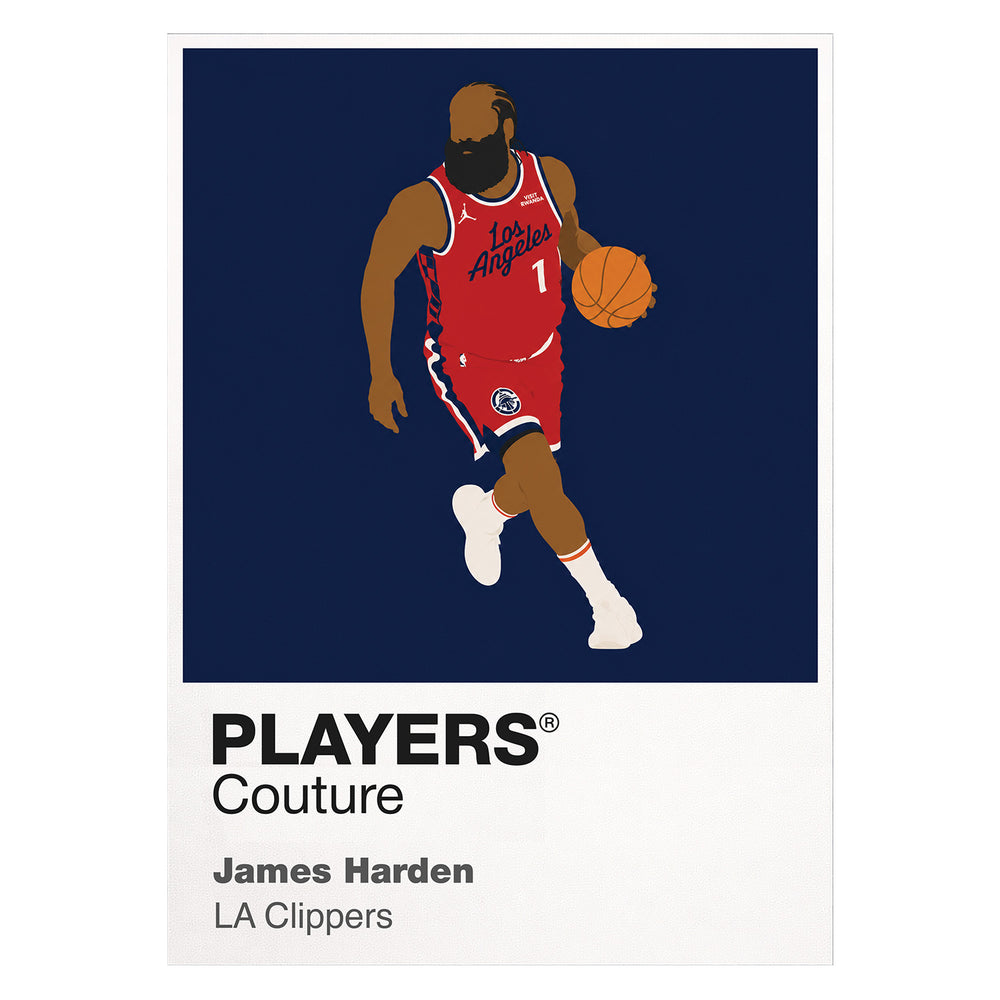 James Harden Clippers Basketball Icon Frame - Icon Design (View 9)