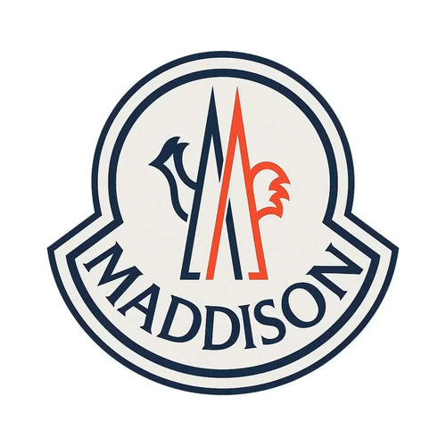 James Maddison Logo Men's T-Shirt – white close-up detail shot of the James Maddison Players Couture logo design