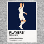 James Maddison Tottenham Hotspur Icon Frame Kids Hoodie — Gray Artwork