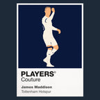 James Maddison Tottenham Hotspur Icon Frame Men's Hoodie — Navy Artwork