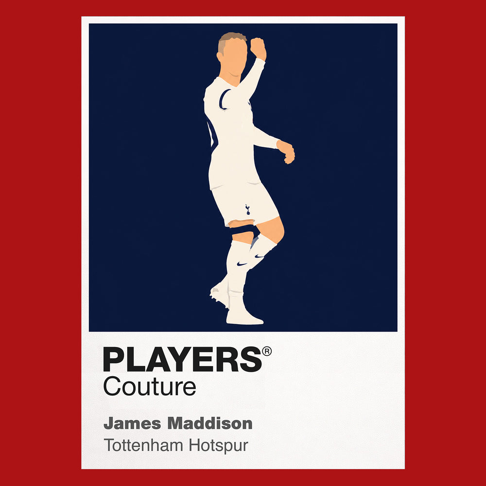 James Maddison Tottenham Hotspur Icon Frame — Red