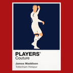 James Maddison Tottenham Hotspur Icon Frame Kids T-Shirt — Red Artwork