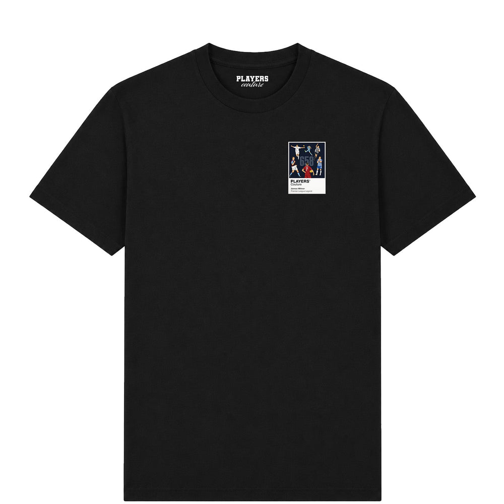 James Milner Premier League 658 Men's T-Shirt - Black