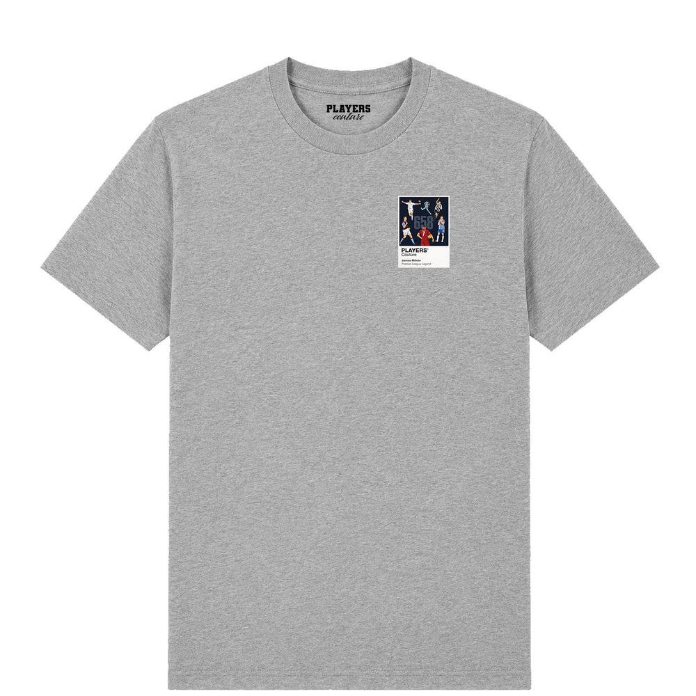 James Milner Premier League 658 Men's T-Shirt - Grey