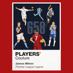 James Milner Premier League 658 Men's Hoodie - Red