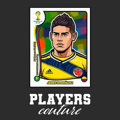 James Rodriguez World Cup Sticker Men's Hoodie – james rodriguez black Players Couture design