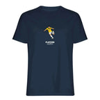 James Rodriguez Icon t-shirt – navy men's t-shirt with white James Rodriguez Icon letters and Players Couture logo on the