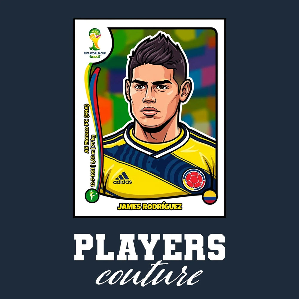 James Rodriguez World Cup Sticker Kids Hoodie – james rodriguez navy Players Couture design