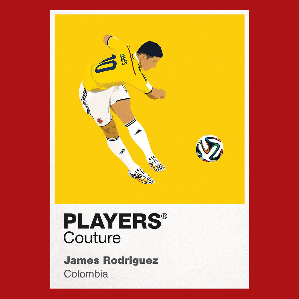 James Rodriguez Players Couture Frame Red