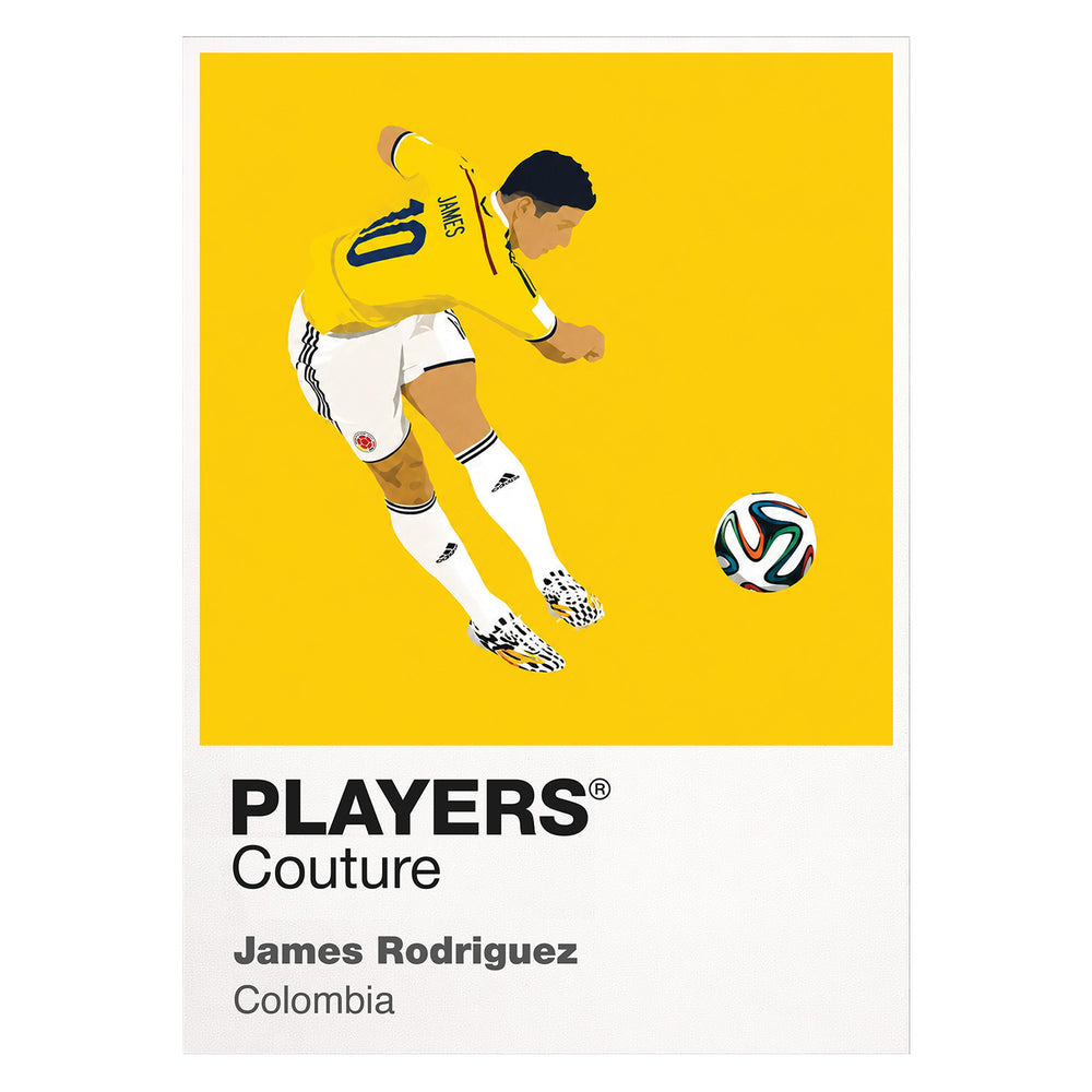 James Rodriguez Players Couture Frame White
