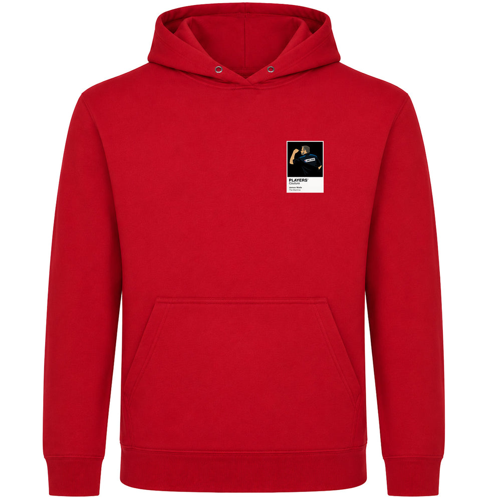 James Wade Darts Icon Frame Men's Hoodie - Red