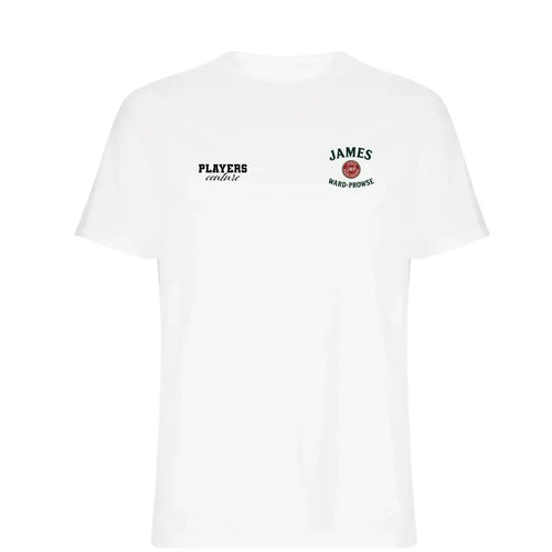 James Ward-Prowse t-shirt – white men's t-shirt featuring the James Ward-Prowse Players Couture logo