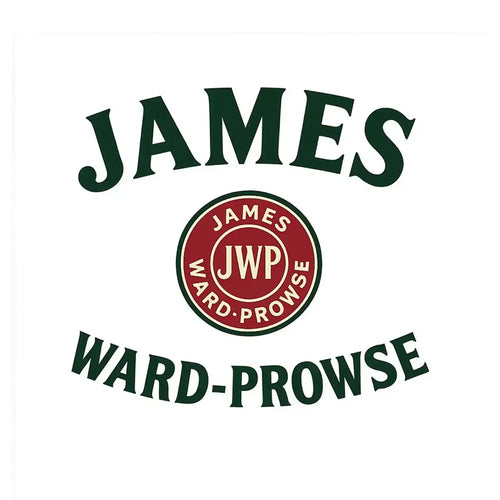 James Ward-Prowse Logo Men's T-Shirt – white close-up detail shot of the James Ward-Prowse Players Couture logo design