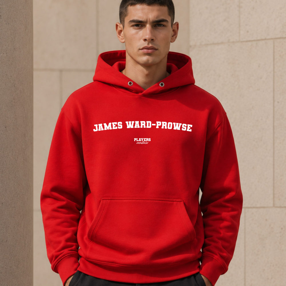 james-ward-prowse name-print hoodie - red