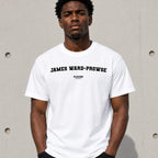 James Ward-Prowse white men's T-shirt lifestyle photograph 5