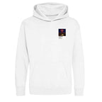 Jamie Carragher Liverpool Icons in Lights Frame Kids Hoodie in White