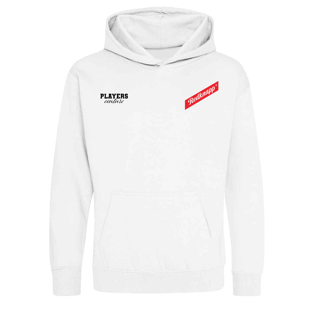 Jamie Redknapp Logo Players Couture Kids Hoodie White