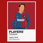 Jamie Tartt AFC Richmond Men's T-Shirt - Red