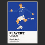 Jamie Vardy 2 Leicester City Men's T-Shirt - Black