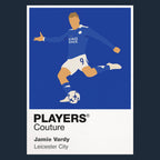 Jamie Vardy 2 Leicester City Men's Hoodie - Navy