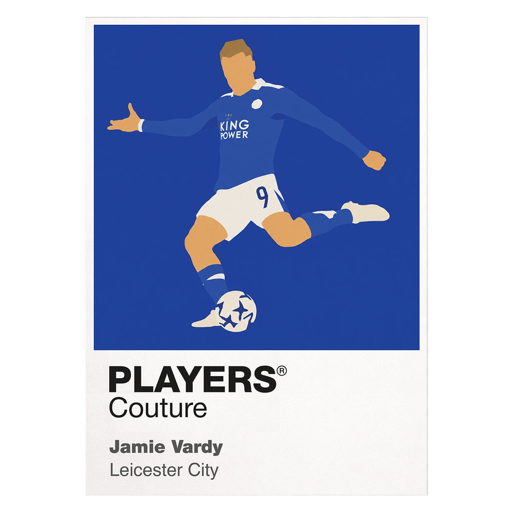 Jamie Vardy 2 Leicester City Men's T-Shirt - White