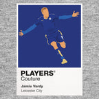 Jamie Vardy Leicester City Icon Frame — Gray