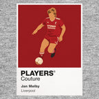 Jan Molby Liverpool Men's T-Shirt - Grey