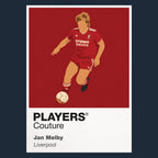 Jan Molby Liverpool Men's T-Shirt - Navy