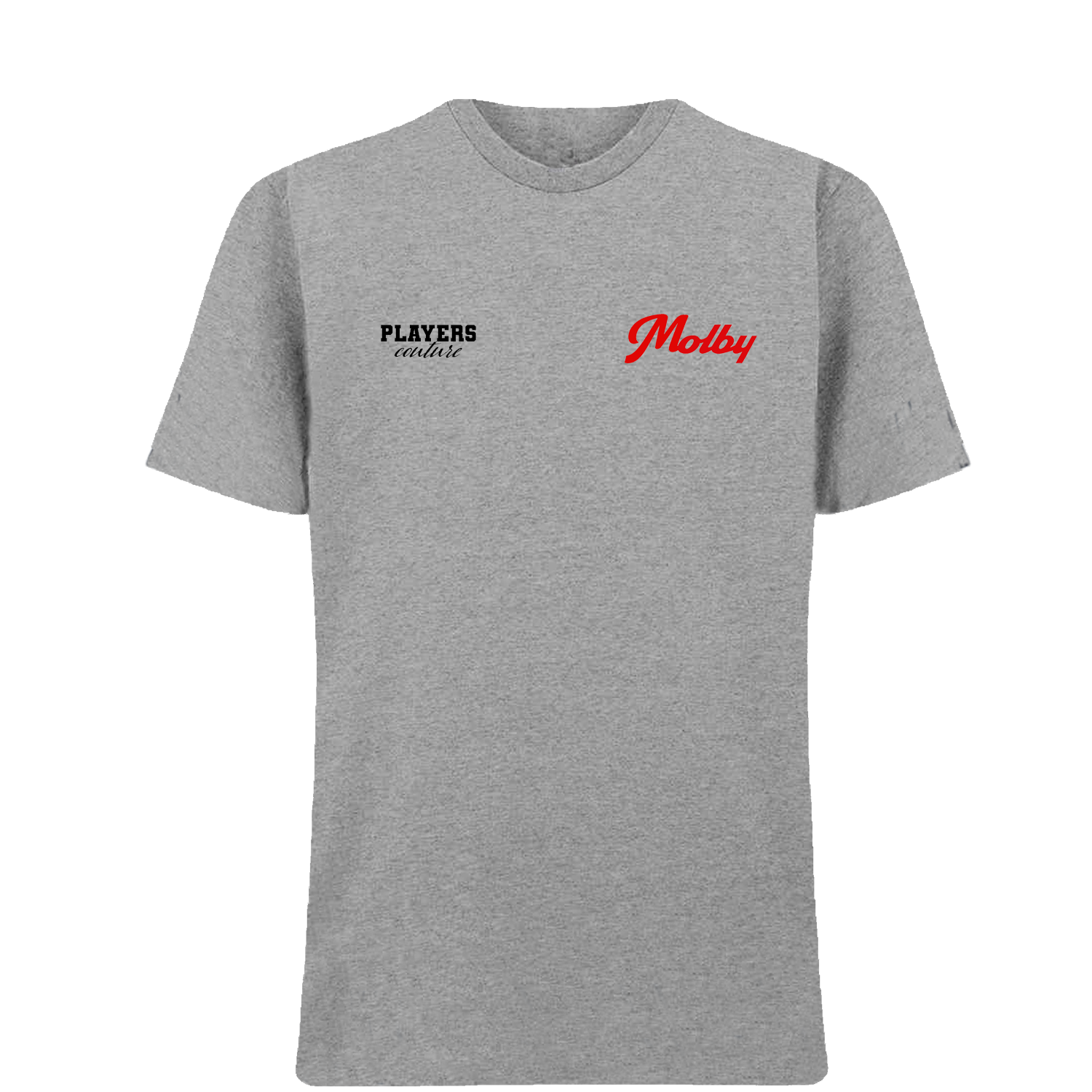 Jan Molby Logo Players Couture Mens T-Shirt Gray