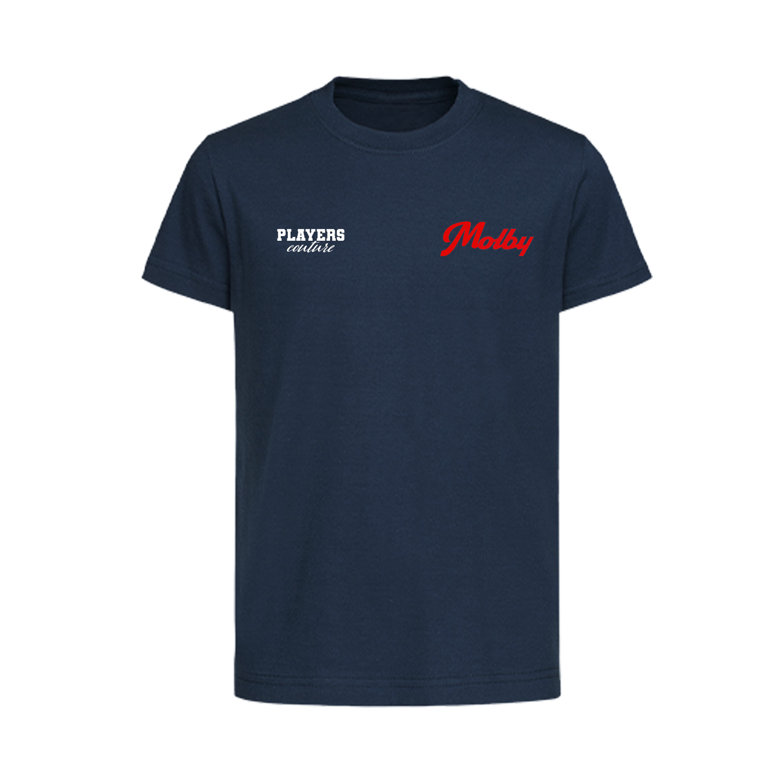 Jan Molby Logo Players Couture Kids T-Shirt Navy