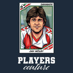 Jan Molby World Cup Sticker Men's Hoodie – jan molby navy Players Couture design